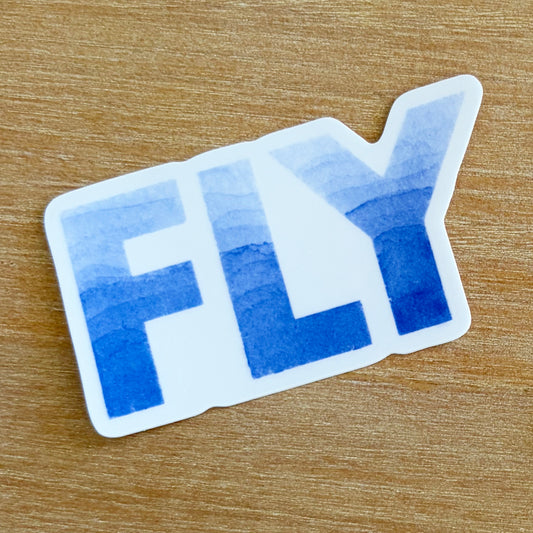 Sticker: Fly